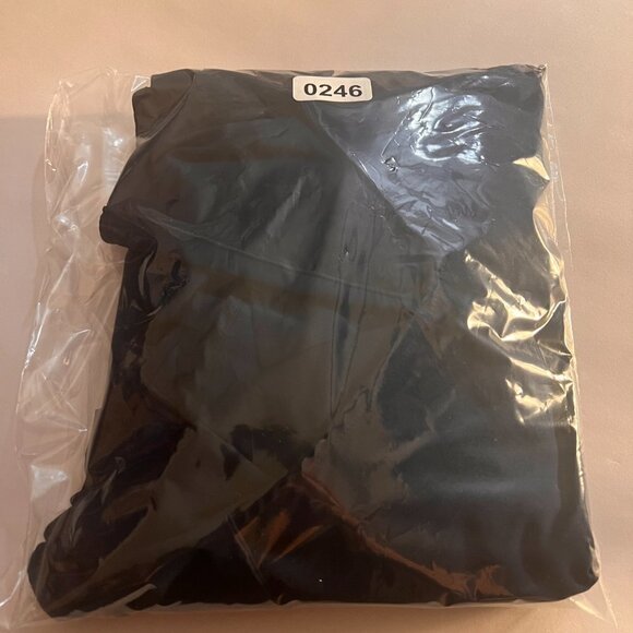 Lane Bryant Plus Navy Big Bell Sleeve V-Neck Blouse - Picture 10 of 10